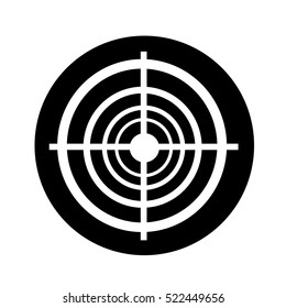 target icon illustration design
