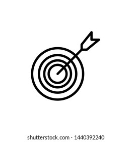 target icon, illustration design template