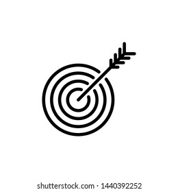 target icon, illustration design template