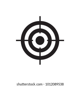 target icon illustration isolated vector sign symbol