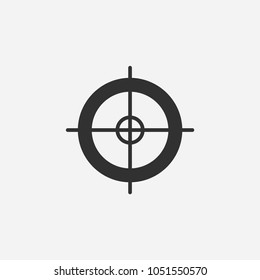 Target icon illustration isolated vector sign symbol