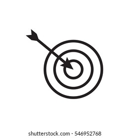 target icon illustration isolated vector sign symbol