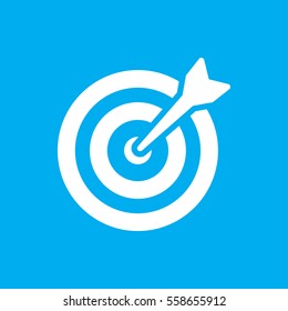 target icon illustration isolated vector sign symbol