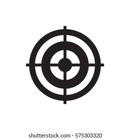 target icon illustration isolated vector sign symbol