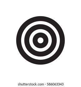 target icon illustration isolated vector sign symbol