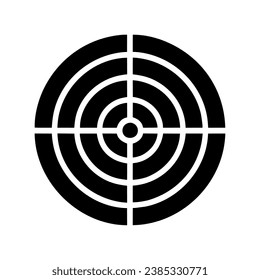 target icon illustration vector isolated