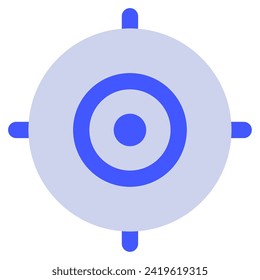 Ilustración de iconos de destino para web, aplicación, infografía, etc