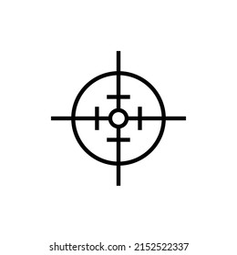Icono de destino aislado en tablero blanco 