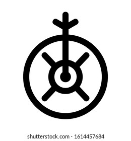 target icon isolated sign symbol vector illustration - high quality black style vector icons
