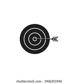 target icon, isolated target sign icon, vector illustration