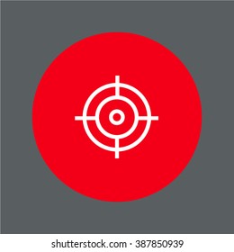 Target Icon Line Design