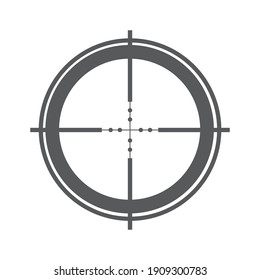 Icono de destino Concepto símbolo creativo ilustración abstracta mínima vectorial