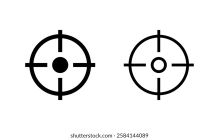 Target icon logo design. goal icon vector. target marketing sign and symbol