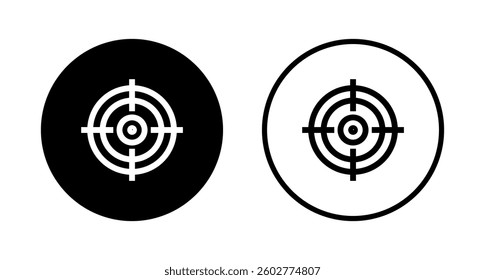 Target icon logo design. goal icon vector. target marketing sign and symbol