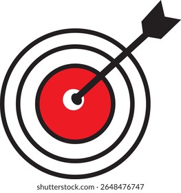 Target icon logo design. goal icon vector. target marketing sign and symbol