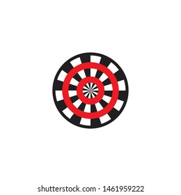 Target icon logo design vector template