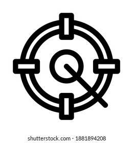 target icon or logo isolated sign symbol vector illustration - high quality black style vector icons
