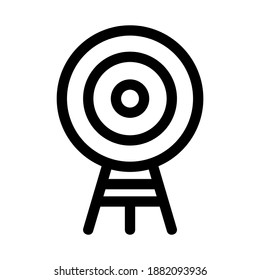 target icon or logo isolated sign symbol vector illustration - high quality black style vector icons
