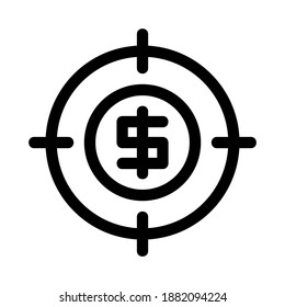 target icon or logo isolated sign symbol vector illustration - high quality black style vector icons
