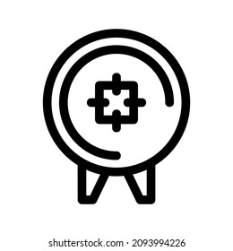 target icon or logo isolated sign symbol vector illustration - high quality black style vector icons
