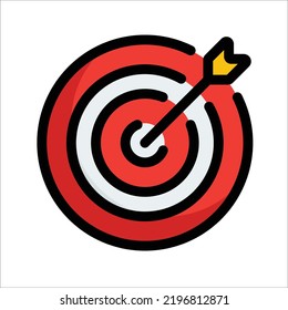 Zielsymbol, -logo oder -symbol