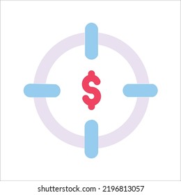 Icono de destino, logotipo o símbolo