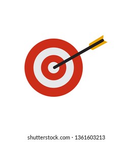 Target icon logo template