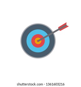 Target icon logo template