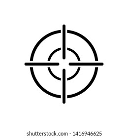 Target Icon marketing target graphic design single icon vector illustration