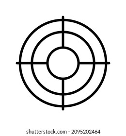 Target Icon marketing target graphic design single icon vector illustration