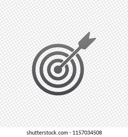 target icon. On grid background