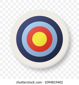 Target icon on a isolated background - stock vector.