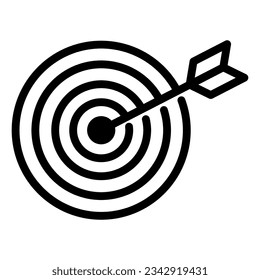 target icon on transparent background