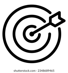 target icon on transparent background