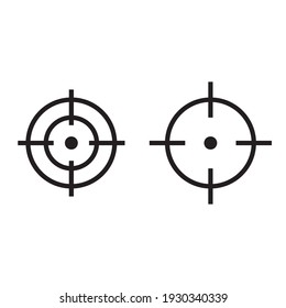 Target Icon on white background