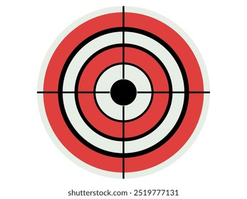 Icono de destino sobre un fondo blanco