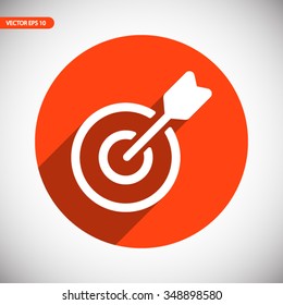 Target icon. One of set web icons