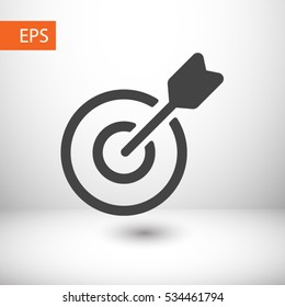 Target icon. One of set web icons