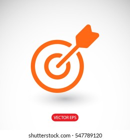 Target icon. One of set web icons