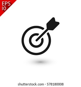 Target icon. One of set web icons