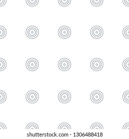 target icon pattern seamless white background. Editable line target icon. target icon pattern for web and mobile.
