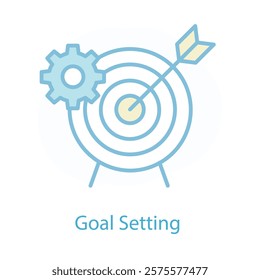 Target Icon for Personal and Professional Goals