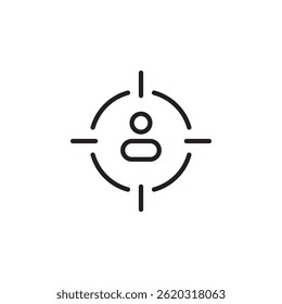 Target Icon Representing Focused Goal Setting in Digital Marketing and SEO Strategies for Online Success and Brand Growth