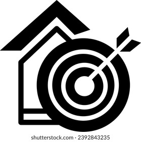 Target Icon: "Representing a goal-oriented approach, this target icon is perfect for business and marketing materials. It symbolizes strategic focus and the pursuit of success, adding a sense of purpo