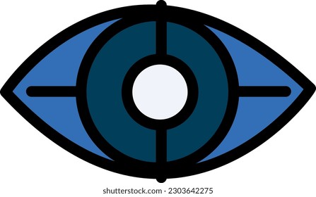 The Target icon represents a goal or objective, often used in project management or marketing-related software