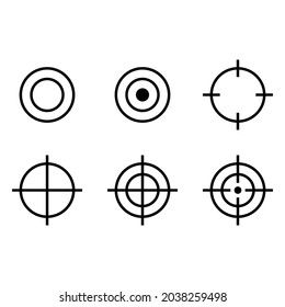 Target icon set for apps and web sites