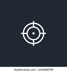 Target icon set. goal icon vector.