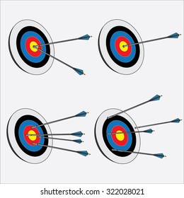 target icon set one vector
