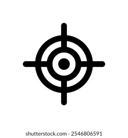 Conjunto de iconos de destino. Ilustración vectorial.