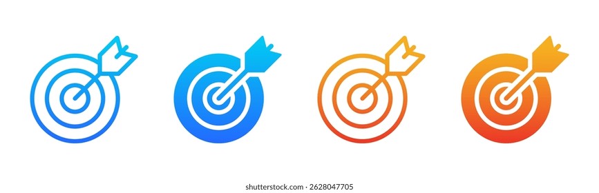 Target icon sheet multiple style collection